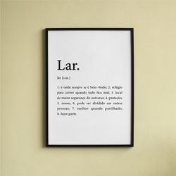 Placa decorativa ressignficado lar - 01 - Iniciart