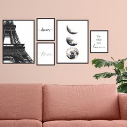 KIT DE PLAQUINHAS DECORATIVAS PARIS - KITPARIS01 - Iniciart