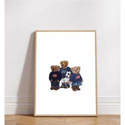 Quadro decorativo polo bear 2 - QUADROPB2 - Iniciart