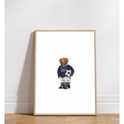 Quadro decorativo polo bear 4 - QUADROPB4 - Iniciart
