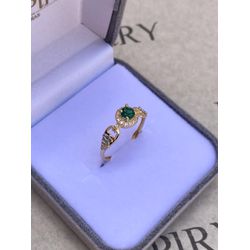 Anel de Formatura Em Ouro 18k/750 5.00mm x 0,9mm D... - INSPIRY JOIAS