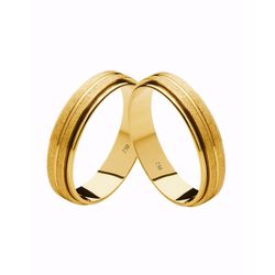 Par de Alianças Casamento Modelo Trabalhado Ouro 1... - INSPIRY JOIAS