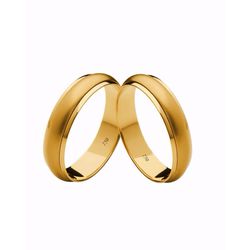 Par de Alianças Casamento Modelo Trabalhado Ouro 1... - INSPIRY JOIAS