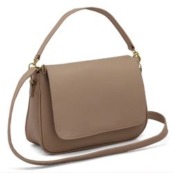 Bolsa Feminina de Mão com Alça Transversal em Cour... - Ipê Mulato
