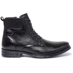 Coturno Masculino Couro Conforto Linha Premium Cor... - Ipê Mulato