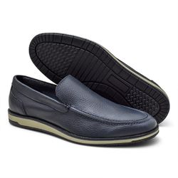 Sapato Mocassim Masculino Classico Elegante Couro ... - Ipê Mulato