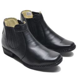 Bota Masculina Couro Legítimo Botina cor Florter P... - Ipê Mulato