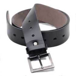 Cinto Masculino Couro Legítimo Premium Liso - Ref.... - Ipê Mulato