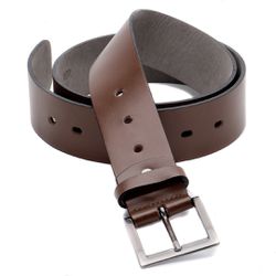 Cinto Masculino Couro Legítimo Premium Liso - Ref.... - Ipê Mulato