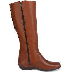 Bota CL cano alto couro legitimo montaria cor Marr... - Ipê Mulato