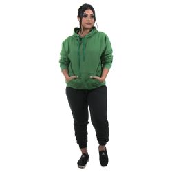 Conjunto Feminino Calça Preta e Blusa De Moletom C... - Ipê Mulato