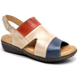 Sandalias Feminina Isttony Conforto Off White. - F... - ISTTONY SHOES