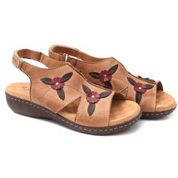 Sandália Feminina Conforto Palmilha Gel Massageado... - ISTTONY SHOES