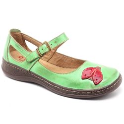 Sapatilha Bico Redondo Isttony Retrô Conforto VERD... - ISTTONY SHOES