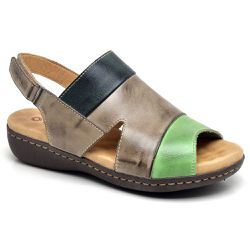 Sandalias Feminina Isttony Conforto Cinza - FIS002... - ISTTONY SHOES