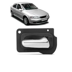 Maçaneta interna Porta Vectra Cromada 1996 até 2005 - 01446... - TALCAR ACESSÓRIOS