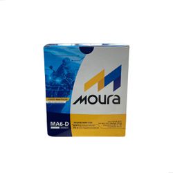 BATERIA MOTO YAMAHA FAZER 250 / CB300 MOURA MA6DI - 07351 - TALCAR ACESSÓRIOS