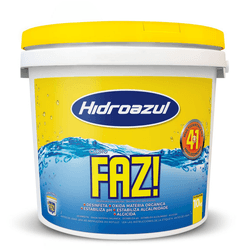 Cloro Para Piscina FAZ HidroAzul 10kg - RFHDTBTCV - Itapiscinas