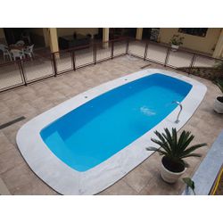 Piscina de Fibra 7 metros Zâmbia - UDNDZMZTK - Itapiscinas