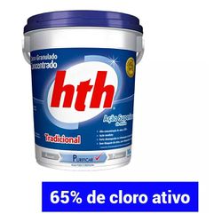 Cloro para Piscina Granulado 10kg HTH - Itapiscinas