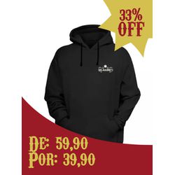 Blusa Moletom Baladeiros Preto - MOL001BLS - Ivan Ghermany