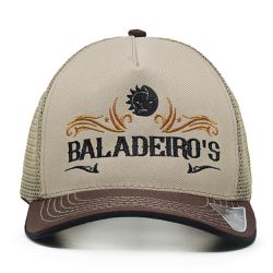Boné Baladeiros Copa Alta Estilo Trucker Ou Americ... - Ivan Ghermany