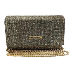 Bolsa Clutch Pequena Glitter Dourada Baladeiros -... - Ivan Ghermany