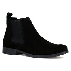 Bota Chelsea Couro Masculina Preta 777 - J Calçados