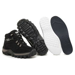 Bota Adventure Polo Urban Couro Preta 005 - J Calçados