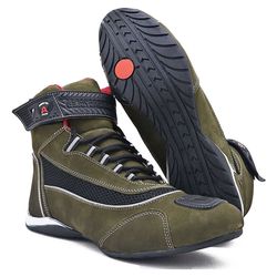 Tênis Para Motociclista Moto Pedal Marcha Oliva 31... - J Calçados