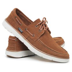Dockside Camel Masculino Camurça Polo Urban - J Calçados