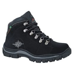 Bota Nobuck Azimute 927 Adventure Preta - J Calçados