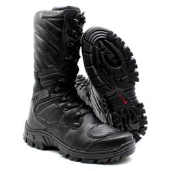 Coturno Cano Longo Militar Preto 5190-01 - J Calçados