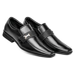 Sapato Social Bertelli Masculino Preto 70132 - J Calçados