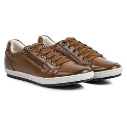 Sapatênis Masculino Zíper Whisky 4000 - J Calçados