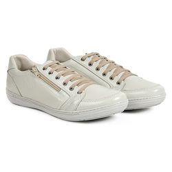 Sapatênis Zíper Lateral Masculino Gelo 4000 - J Calçados
