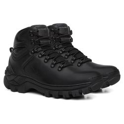 Bota Arizona Preta Adventure Masculina Couro - J Calçados