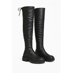 Bota Feminina Over-the-kenn Cano Longo Blogueira T... - JECY SHOES