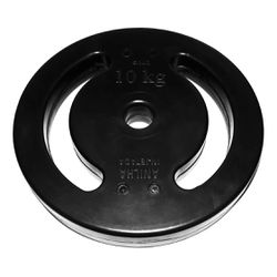 Anilha 10kg Injetada Emborrachada Peso Academia JF... - J.F.M. JFIT SPORTS LTDA