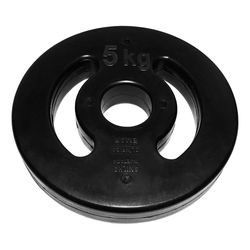 Anilha 05kg Injetada Emborrachada Peso Academia JF... - J.F.M. JFIT SPORTS LTDA