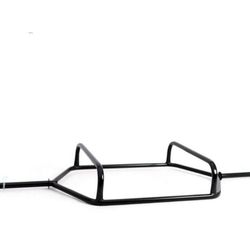 Barra Hexagonal Preto Oca c/ Presilhas - JFIT - J.F.M. JFIT SPORTS LTDA