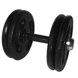 Halter 22kg Dumbbells de ferro JFIT - J.F.M. JFIT SPORTS LTDA