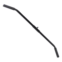 Puxador Barra Pulley Preto Manopla 1,2m com Giro - J.F.M. JFIT SPORTS LTDA