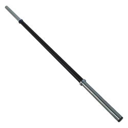 Barra 1,2m Oca com pintura na pegada c/ Presilhas - J.F.M. JFIT SPORTS LTDA