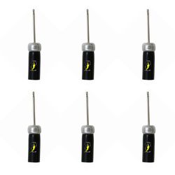 6 Bico Agulha p/ Bomba de Ar Encher Inflar Bolas F... - J.F.M. JFIT SPORTS LTDA
