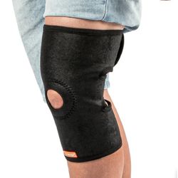 Joelheira Elastica Ajustavel Compresão Ortopedica ... - J.F.M. JFIT SPORTS LTDA