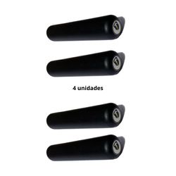 4 Manoplas 15cm x 1 Polegada Equipamento Barras Ac... - J.F.M. JFIT SPORTS LTDA