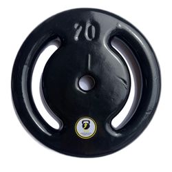 Anilha 20kg Emborrachada Revestida Vazada Peso Mus... - J.F.M. JFIT SPORTS LTDA