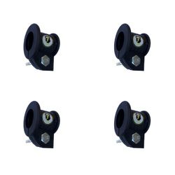 4 Presilha Injetada 25mm Barra Pump Academia Muscu... - J.F.M. JFIT SPORTS LTDA