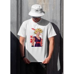 Camiseta Feminina Son Gohan Dragon Ball Z Branca –... - JGB STORE